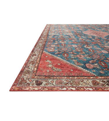 Layla Rug - Marine/Clay | 229x289 at Online8 Furniture Auckland NZ