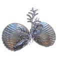 Leaf Aluminum Decorative Tray at online8 furniture store Auckland