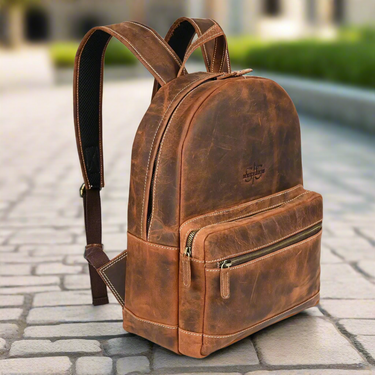 Leather Backpack Bag - The Nova at online8 furniture store Auckland