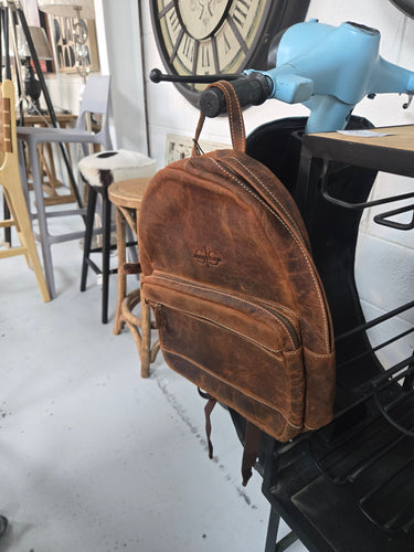 Leather Backpack Bag - The Nova at online8 furniture store Auckland