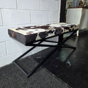 Leather Bench Seat - 1200 at online8 furniture store Auckland