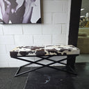 Leather Bench Seat - 1200 at online8 furniture store Auckland