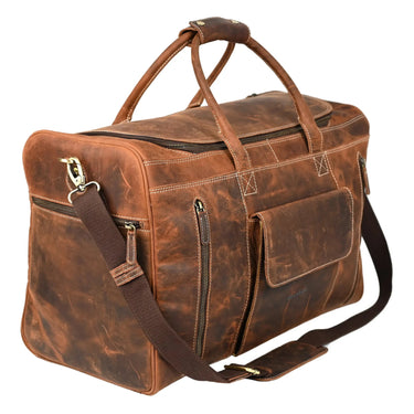 Leather Duffle Bag - The Nomad at online8 furniture store Auckland