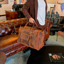 Leather Duffle Bag - The Nomad at online8 furniture store Auckland
