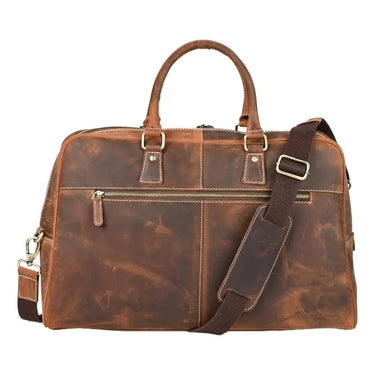Leather Duffle Bag - The Voyager at online8 furniture store Auckland