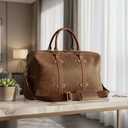 Leather Duffle Bag - The Voyager at online8 furniture store Auckland