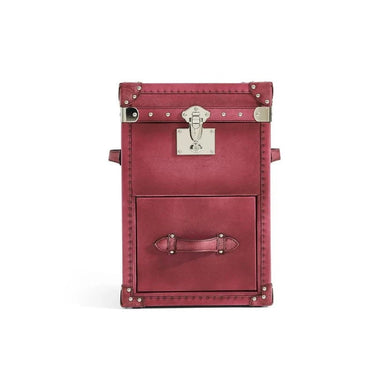 Leather Imbrie Trunk with Drawer at online8 furniture store Auckland