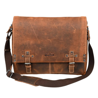 Leather Laptop Bag - The Fieldman at online8 furniture store Auckland