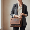 Leather Laptop Bag - The Ironclad at online8 furniture store Auckland