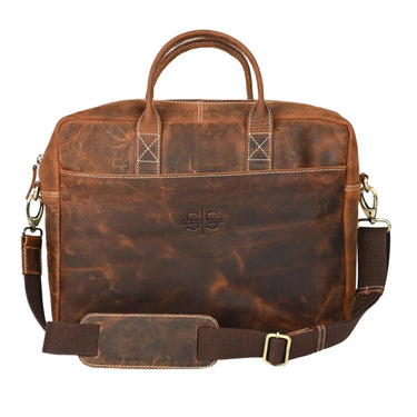 Leather Laptop Bag - The Kauri at online8 furniture store Auckland