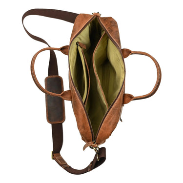 Leather Laptop Bag - The Kauri at online8 furniture store Auckland