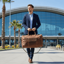 Leather Large Duffle Bag - The Nomad at online8 furniture store Auckland