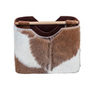 Leather Magazine Basket at online8 furniture store Auckland