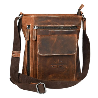 Leather Messenger Bag - The Koura at online8 furniture store Auckland