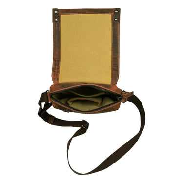 Leather Mini Messenger Bag - The Vanguard at online8 furniture store Auckland