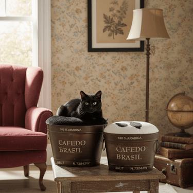 Leather Top Stool with Storage Set/2 at online8 furniture store Auckland