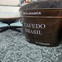 Leather Top Stool with Storage Set/2 at online8 furniture store Auckland