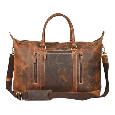 Leather Weekender Bag - The Kingston at online8 furniture store Auckland