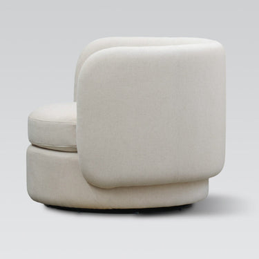 Leiden Swivel Chair – Linen Look at Online8 Furniture Auckland NZ
