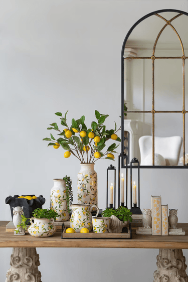 Lemon & Leaves Planter at online8 furniture store Auckland