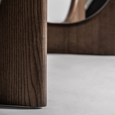 Lennik Brown Ashwood Dining Table at online8 furniture store Auckland