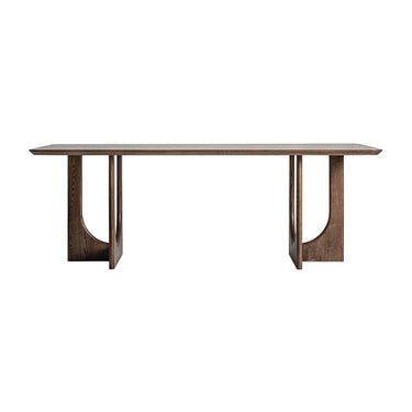 Lennik Brown Ashwood Dining Table at online8 furniture store Auckland