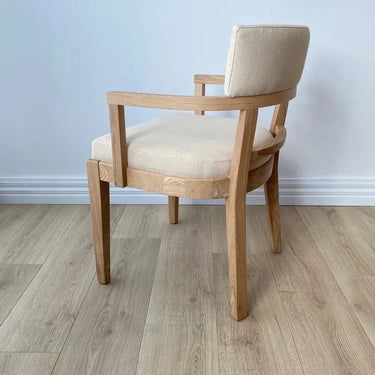 Lennox Dining Chair - Natural at online8 furniture store Auckland