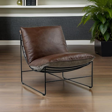 Leonardo Leather Lounge Chair at online8 furniture store Auckland