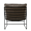 Leonardo Leather Lounge Chair at online8 furniture store Auckland
