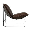 Leonardo Leather Lounge Chair at online8 furniture store Auckland