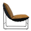 Leonardo Leather Lounge Chair at online8 furniture store Auckland
