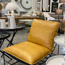 Leonardo Leather Lounge Chair at online8 furniture store Auckland