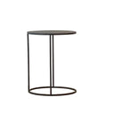 Leonardo Metal Side Table at online8 furniture store Auckland
