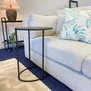 Leonardo Metal Side Table at online8 furniture store Auckland