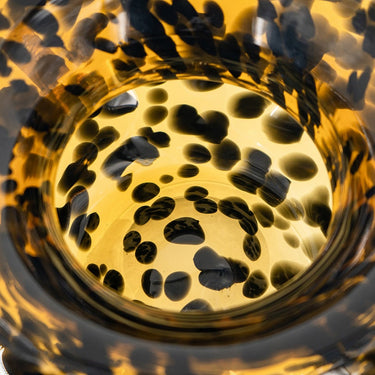 Leopard Glass Vase at online8 furniture store Auckland