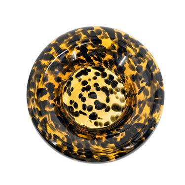 Leopard Glass Vase at online8 furniture store Auckland