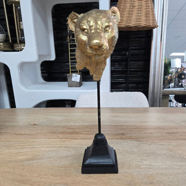 Leopard on Stand at online8 furniture store Auckland