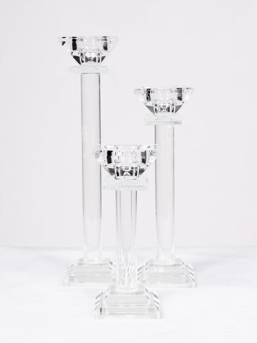 Liberty Pillar Candlestick - Medium at online8 furniture store Auckland
