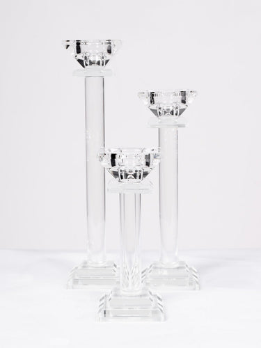 Liberty Pillar Candlestick - Small at online8 furniture store Auckland