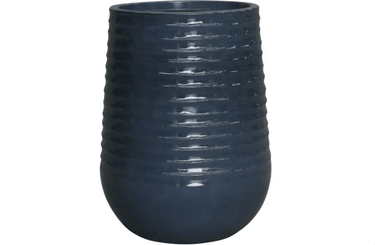 Light weight Ribbed Resin Planter at online8 furniture store Auckland