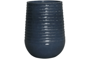 Light weight Ribbed Resin Planter at online8 furniture store Auckland