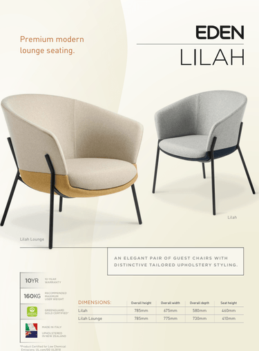 Lilah Armchair - Sesame at online8 furniture store Auckland