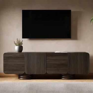 Lily Sideboard - Premium Brown at online8 furniture store Auckland