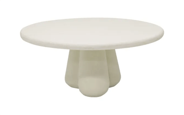 Lima Rendered Coffee Table - Natural at online8 furniture store Auckland