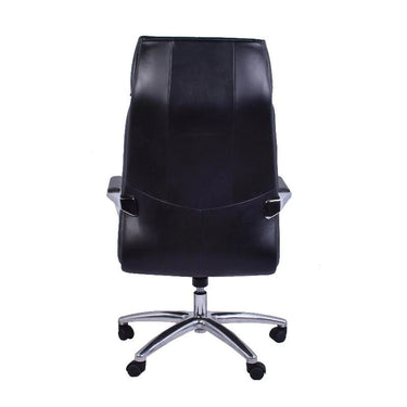 Lincoln Vintage Leather Adjustable Chair - Belon Black at online8 furniture store Auckland