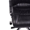 Lincoln Vintage Leather Adjustable Chair - Belon Black at online8 furniture store Auckland