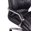 Lincoln Vintage Leather Adjustable Chair - Belon Black at online8 furniture store Auckland