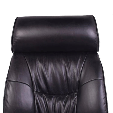 Lincoln Vintage Leather Adjustable Chair - Belon Black at online8 furniture store Auckland