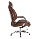 Lincoln Vintage Leather Office Chair - Vintage Cigar at online8 furniture store Auckland