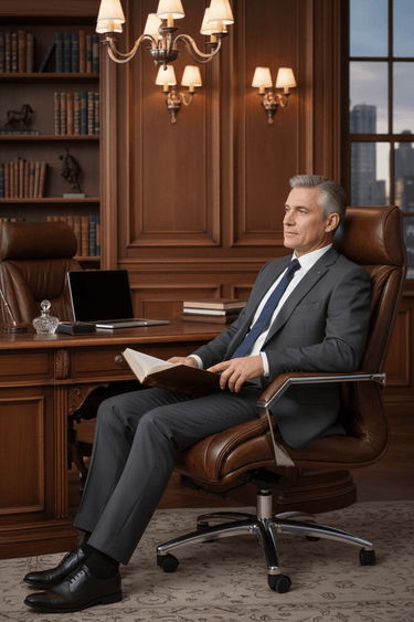 Lincoln Vintage Leather Office Chair - Vintage Cigar at online8 furniture store Auckland